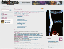 Tablet Screenshot of intoxygene.com